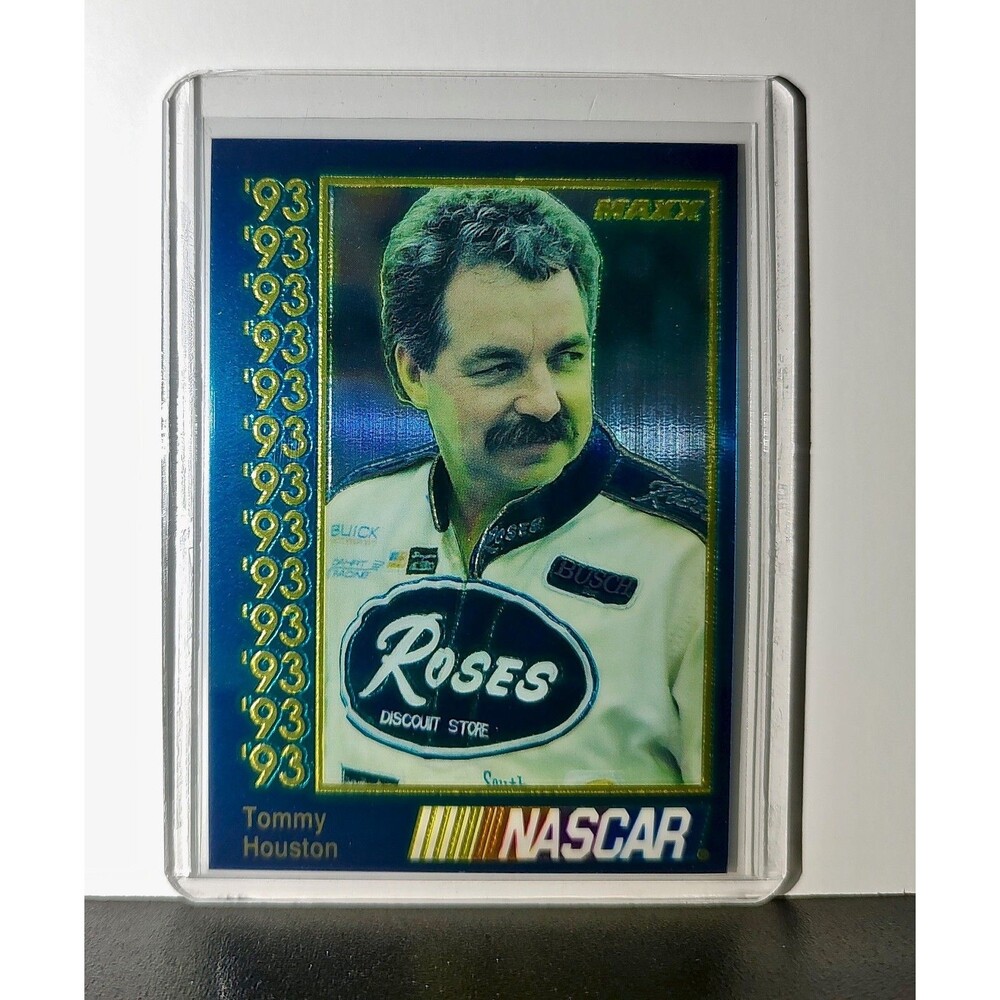 Tommy Houston 1993 Maxx Premier Plus Racing #50 NASCAR Card DAHRT Inc